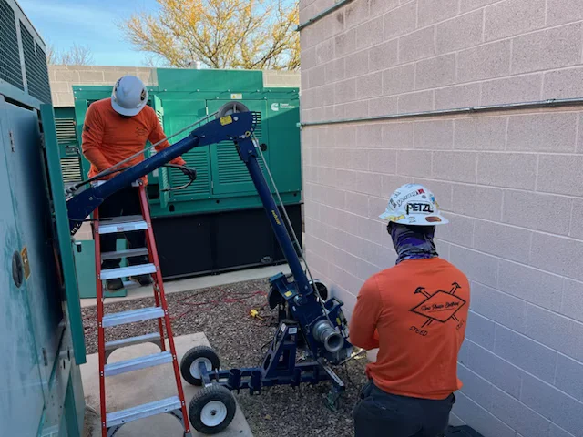 Commercial emergency generator installation and backup power systems Arizona